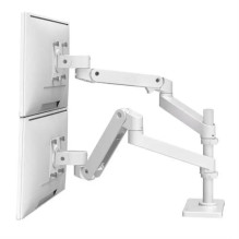 ERGOTRON LX PRO ARM DVIGUBAS EKRANŲ STOVĖJIMAS, baltas ERGOTRON LX PRO ARM DVIGUBAS EKRANŲ STOVĖJIMAS, baltas