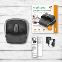 Medisana FM 900 masažuoklis pėdoms, juodas, pilkas Medisana FM 900 masažuoklis pėdoms, juodas, pilkas