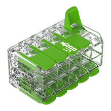 Wago Series 221 - 10*4mm (15 pieces) Green Range Wago Series 221 - 10*4mm (15 pieces) Green Range