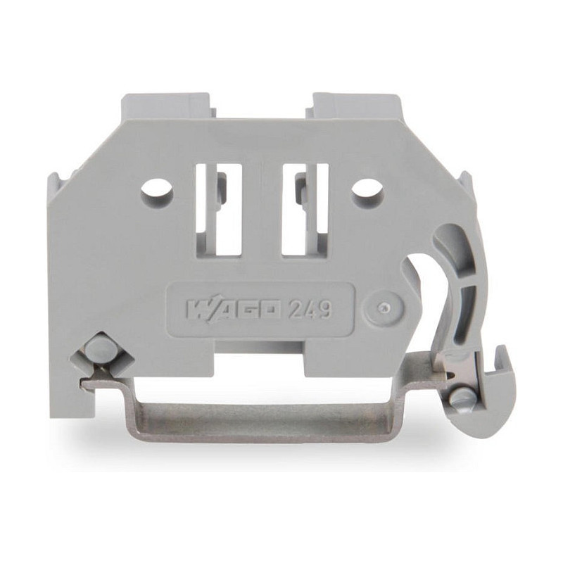 WAGO 249-116 Screwless Endklammer,6 mm wide, for mounting rail 35 x 15