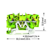 WAGO 2202-1307 3-Leiter-Schutzleiterk- let me know what Drcker,2,5 mm WAGO 2202-1307 3-Leiter-Schutzleiterk- let me know what Drcker,2,5 mm