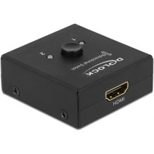 DELOCK HDMI 2 - 1 Umschalter bidirektional 4K 60 Hz kompaktiškas