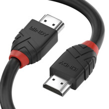 LINDY 7.5m 8K60Hz HDMI kabelis, Black Lineine