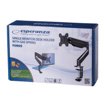 Esperanza ERW019 monitor mount / stand 68.6 cm (27") Desk Black Esperanza ERW019 monitor mount / stand 68.6 cm (27") Desk Black