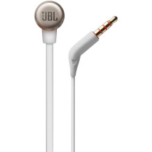 Laidinės ausinės Jack 3,5mm su mikrofonu JBL T290 gold Laidinės ausinės Jack 3,5mm su mikrofonu JBL T290 gold