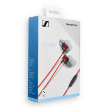 Laidinės ausinės, lizdas 3,5 mm Sennheiser CX 300S red Laidinės ausinės, lizdas 3,5 mm Sennheiser CX 300S red