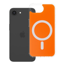 „iPhone 16e“ (SE4 2025) / 17e dėklas, skaidrus „Fusion Mag Cover“, suderinamas su „MagSafe“, hermes oranžinis „iPhone 16e“ (SE4 2025) / 17e dėklas, skaidrus „Fusion Mag Cover“, suderinamas su „MagSafe“, hermes oranžinis