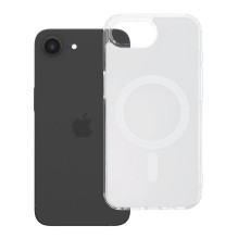 Case for iPhone 16e (SE4 2025) / 17e Clear Fusion Mag Cover compatible with MagSafe white Case for iPhone 16e (SE4 2025) / 17e Clear Fusion Mag Cover compatible with MagSafe white