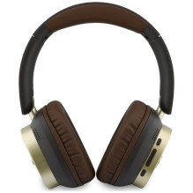 Wireless headphones Guess ENC Rectangle Metal Script brown Wireless headphones Guess ENC Rectangle Metal Script brown