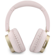 Wireless headphones Guess ENC Rectangle Metal Script pink Wireless headphones Guess ENC Rectangle Metal Script pink