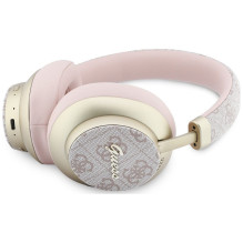 Wireless headphones Guess ENC 4G Gold Script Metal pink Wireless headphones Guess ENC 4G Gold Script Metal pink