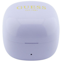 Wireless earphones OWS Guess Mini Classic purple Wireless earphones OWS Guess Mini Classic purple