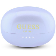Wireless earphones OWS Guess Metalic Finish Electropated Parts Classic Logo purple Wireless earphones OWS Guess Metalic Finish Electropated Parts Classic Logo purple