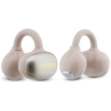 Wireless earphones OWS Guess Metalic Finish Electropated Parts Classic Logo pink Wireless earphones OWS Guess Metalic Finish Electropated Parts Classic Logo pink