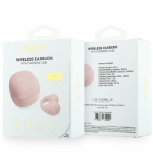 Belaidės ausinės OWS Guess Mini Classic rožinė Belaidės ausinės OWS Guess Mini Classic rožinė