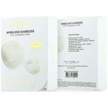 Wireless earphones OWS Guess Mini Classic white Wireless earphones OWS Guess Mini Classic white