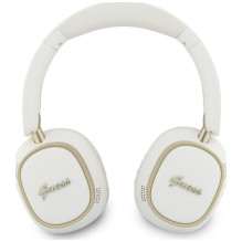 Wireless headphones Guess ENC Rectangle Metal Script white Wireless headphones Guess ENC Rectangle Metal Script white