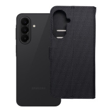 Flip case for Samsung A27 4Card RFID anti-theft tech fabric black
