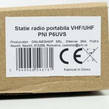 Portable VHF / UHF radio...