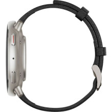 Amazfit Active 2 Premium NFC, 46mm with Leather Strap, Black EU W2433EU1N
