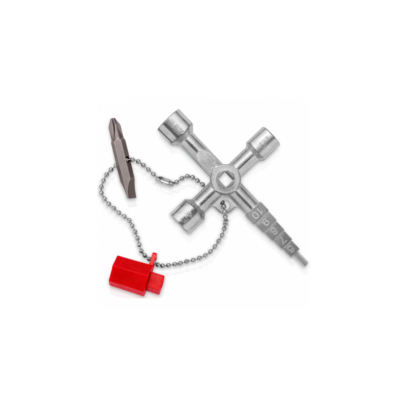 Knipex KNIPEX Profi-Key 00 11 04, socket wrench (for common locking systems)