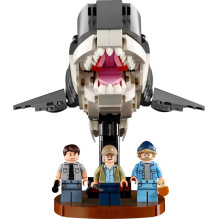 Konstruktorius - LEGO IDEAS 21350 Jaws 1497 Pcs, 3 Minifigures, 350 mm aukščio Konstruktorius - LEGO IDEAS 21350 Jaws 1497 Pcs, 3 Minifigures, 350 mm aukščio