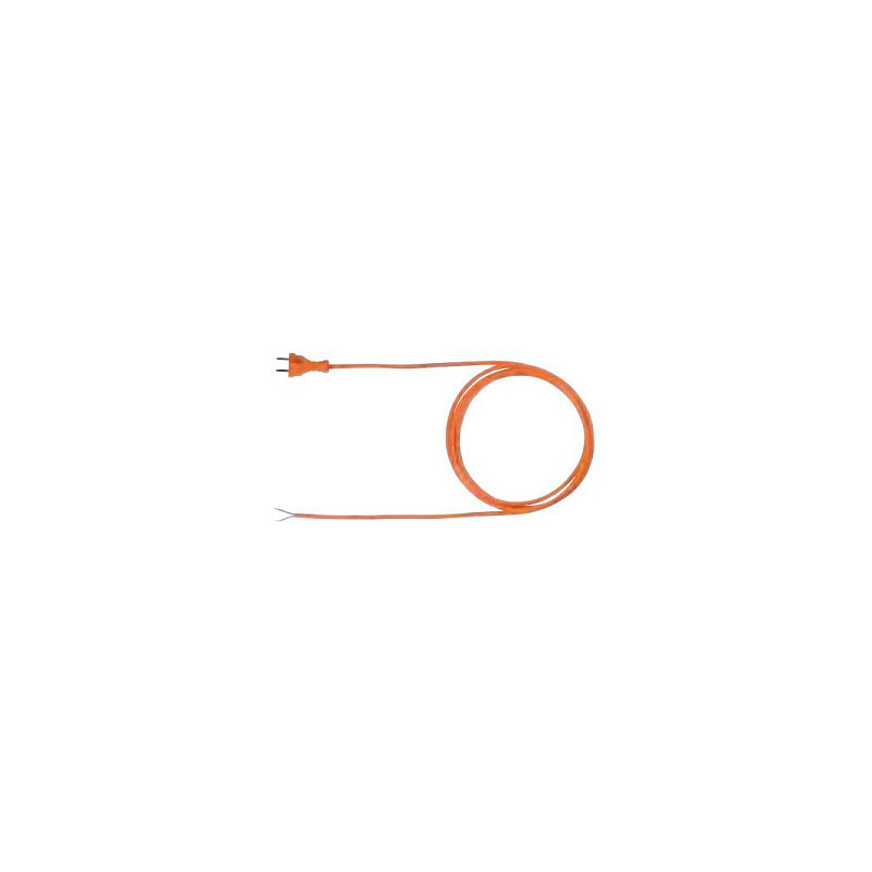 BACHMANN PUR maitinimo kabelis 2x1.00 5m oranžinis H05BQ-F 24G / AEH