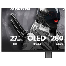 iiyama G-MASTER 27""W LCD QHD Gaming META 3.0 OLED 280 computer monitor