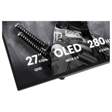 iiyama G-MASTER 27""W LCD QHD žaidimai META 3.0 OLED 280 kompiuterio monitorius