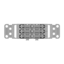 WAGO 221-2503 Mounting adapter with strain relief, 3-fach WAGO 221-2503 Mounting adapter with strain relief, 3-fach