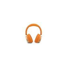 Guess Rectangle Metal Script Logo ENC Wireless Headphone Orange