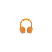 Guess Rectangle Metal Script Logo ENC Wireless Headphone Orange