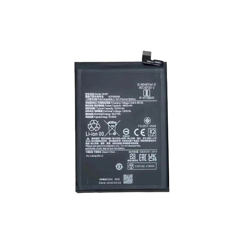 Battery ORG Xiaomi Redmi Note 13 4G / Redmi Note 13 5G 5000mAh BN5P