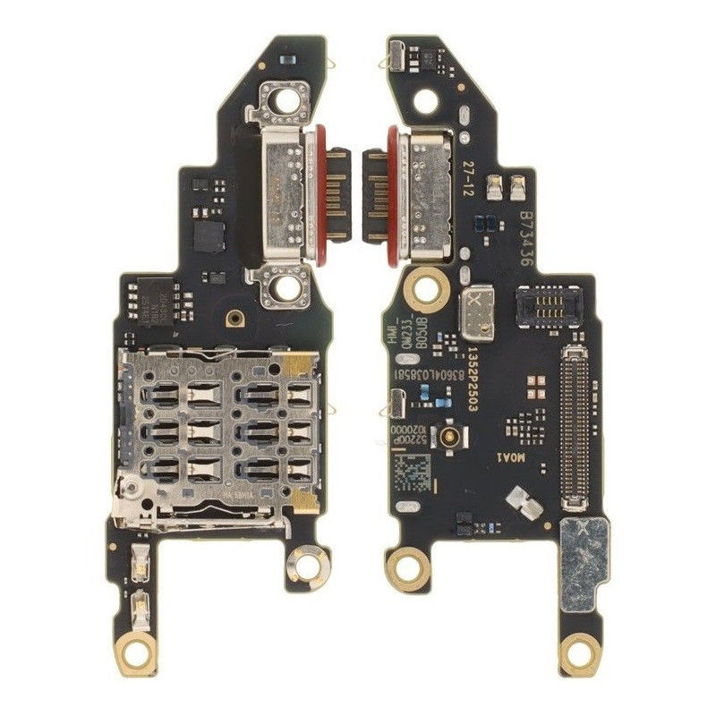 Flex Xiaomi Poco X8 Pro 5G with charging connector and microphone, SIM card contact original (service pack)