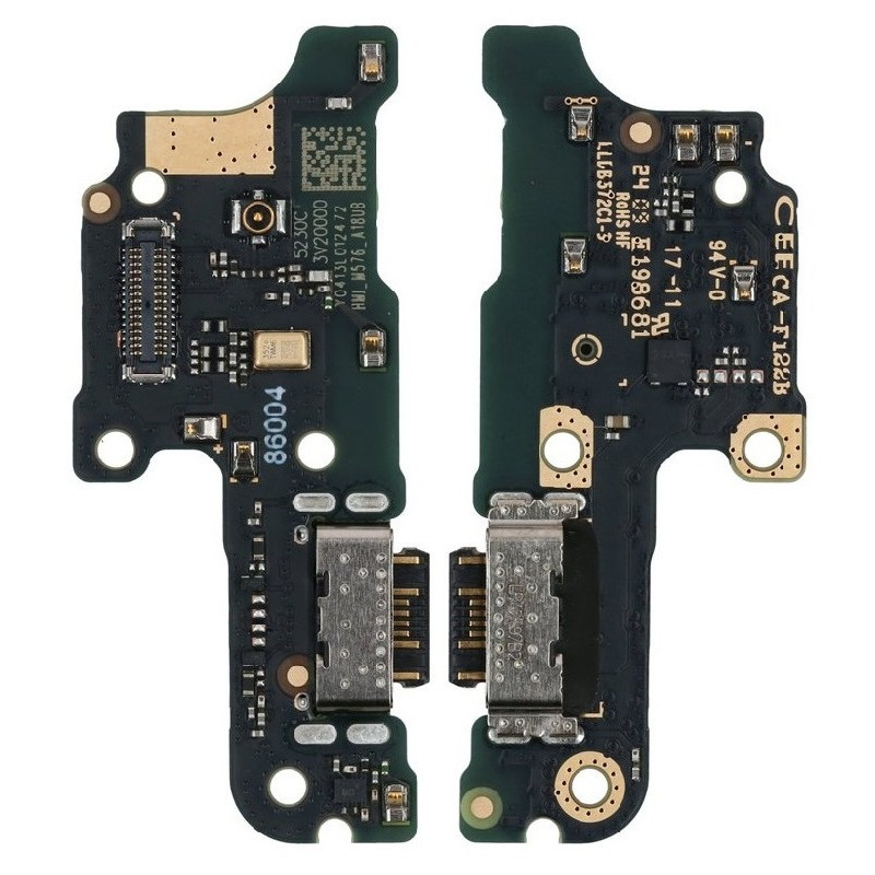 Lanksčioji jungtis Xiaomi Redmi 13C 5G įkrovimo kontakto su mikrofonu originalus (service pack)