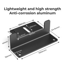 SOLAR PANEL MOUNTING FEET / 5006101004 ECOFLOW SOLAR PANEL MOUNTING FEET / 5006101004 ECOFLOW