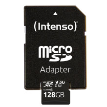 MEMORY MICRO SDXC 128GB C10 / W / ADAPTERIS 3433491 INTENSO MEMORY MICRO SDXC 128GB C10 / W / ADAPTERIS 3433491 INTENSO