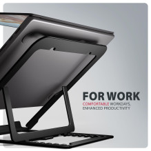 NB ACC STAND 10"-17.3" / ALUMINUM BLACK STND-LAB AXAGON