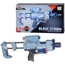 Toy gun with bullets PVC ZC7083 Blue Toy gun with bullets PVC ZC7083 Blue