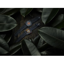 „Garmin fenix® 8 Pro“ – 51 mm, „MicroLED Sapphire“, anglies pilkumo DLC titano dirželis su juodu / akmenėlio pilkumo sil