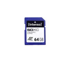 Intenso 3411490 memory card 64 GB SDXC Class 10