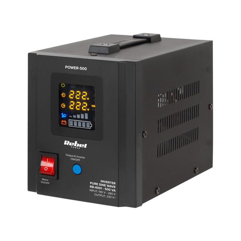 300W, Pure Sine Wave Inverter - UPS, Backup Electricity for Heating Systems