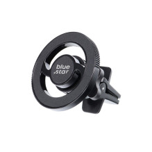 Blue Star Magnetic car phone holder compatible with Magsafe Blue star CLAMP air vent black Blue Star Magnetic car phone holder compatible with Magsafe Blue star CLAMP air vent black