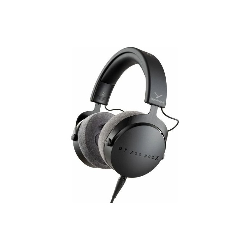 Beyerdynamic DT 700 PRO X 48 Ohm Wired Over-Ear Studo Headphones with Detachable Cable (mini-XLR) Black EU