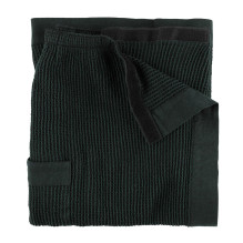 Sauna apron Rento, 145 x 70 cm, black / green Sauna apron Rento, 145 x 70 cm, black / green