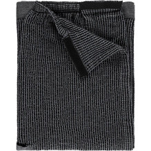 Pirties prijuostė Rento, 145 x 85 cm, juoda / pilka Pirties prijuostė Rento, 145 x 85 cm, juoda / pilka