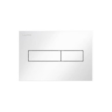 PLATE DUAL FLUSH INEO HORIZON WHITE