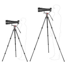 Tripodas - Leofoto Summit LM-324CL Anglies Pluošto Multi-Kampinis Kamuolinis Galva Tripodas - Leofoto Summit LM-324CL Anglies Pluošto Multi-Kampinis Kamuolinis Galva