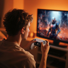 Hoco GA32 Wireless Game controller for PS5 Black Hoco GA32 Wireless Game controller for PS5 Black