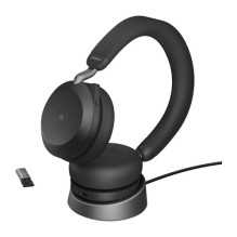 Jabra Evolve2 75 Stereo MS USB-A Black incl. Ladestats